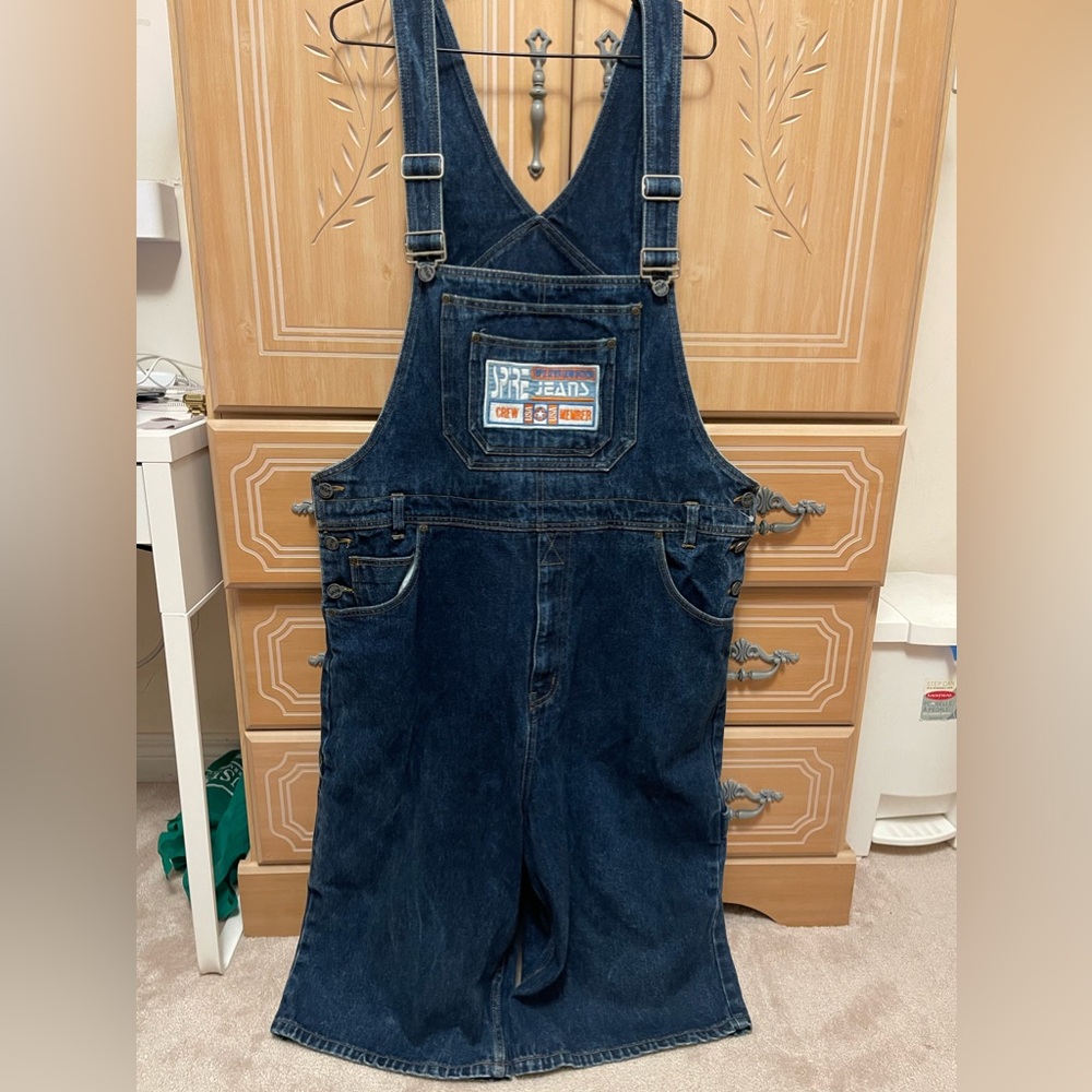 90’s vintage spire jeans baggy carpenter overalls